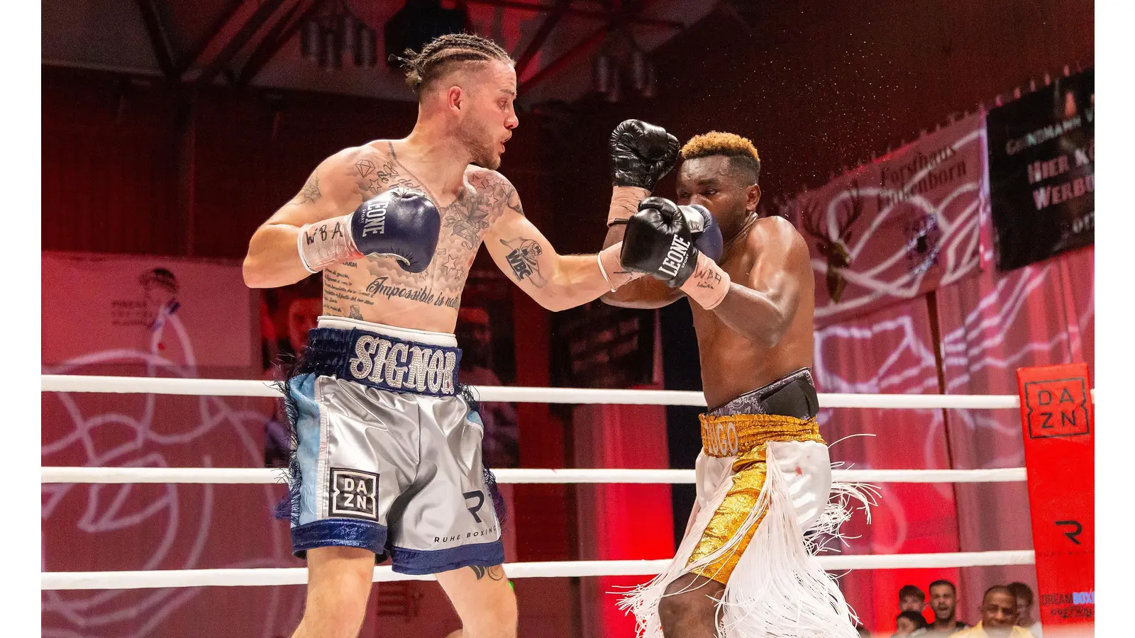 Der Titelkampf verlangte Ruhe über zwölf Runden alles ab. (Foto: ste)