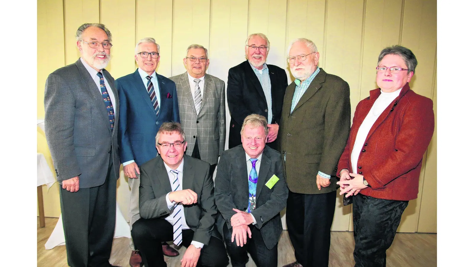 Die Kontinuität im Heimatverein ist gewahrt (Foto: tau)