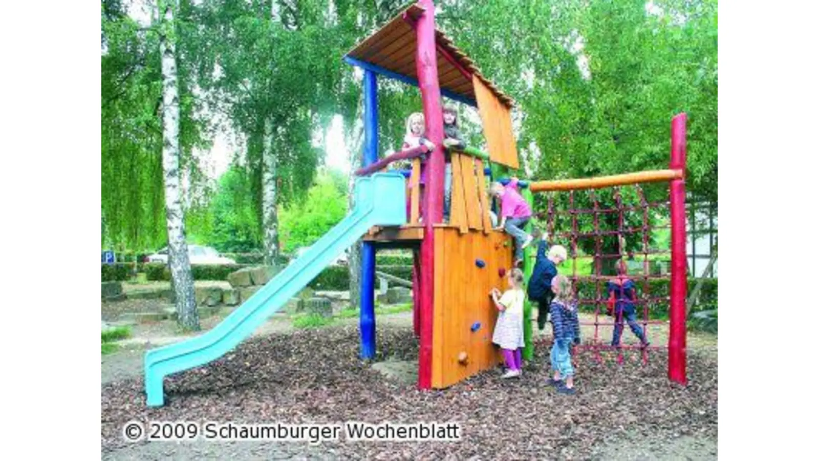 Neuer Kletterturm für Kindergarten (Foto: red)