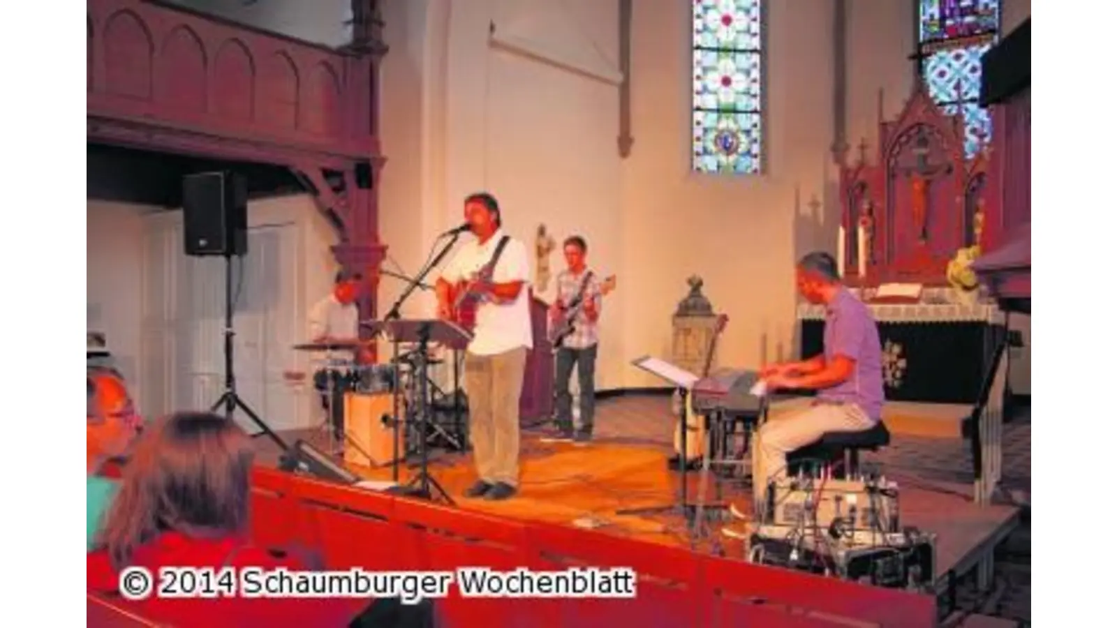 Gesungene Botschaften fürs Leben in der Kirche (Foto: jl)