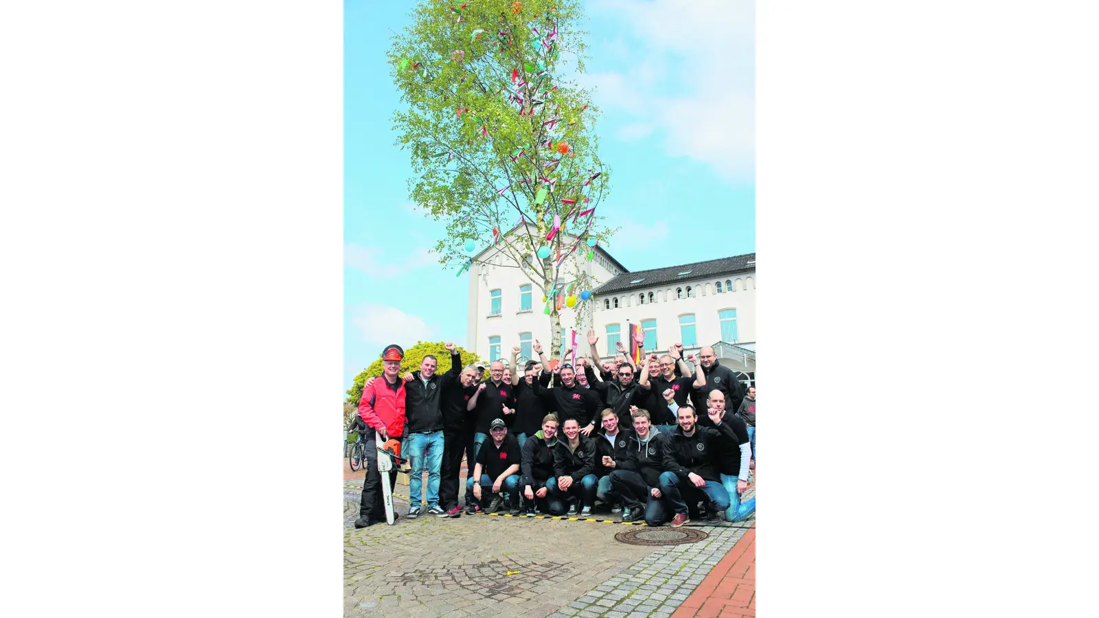 Rodenberg begrüßt den Mai bei strahlendem Sonnenschein (Foto: ag)