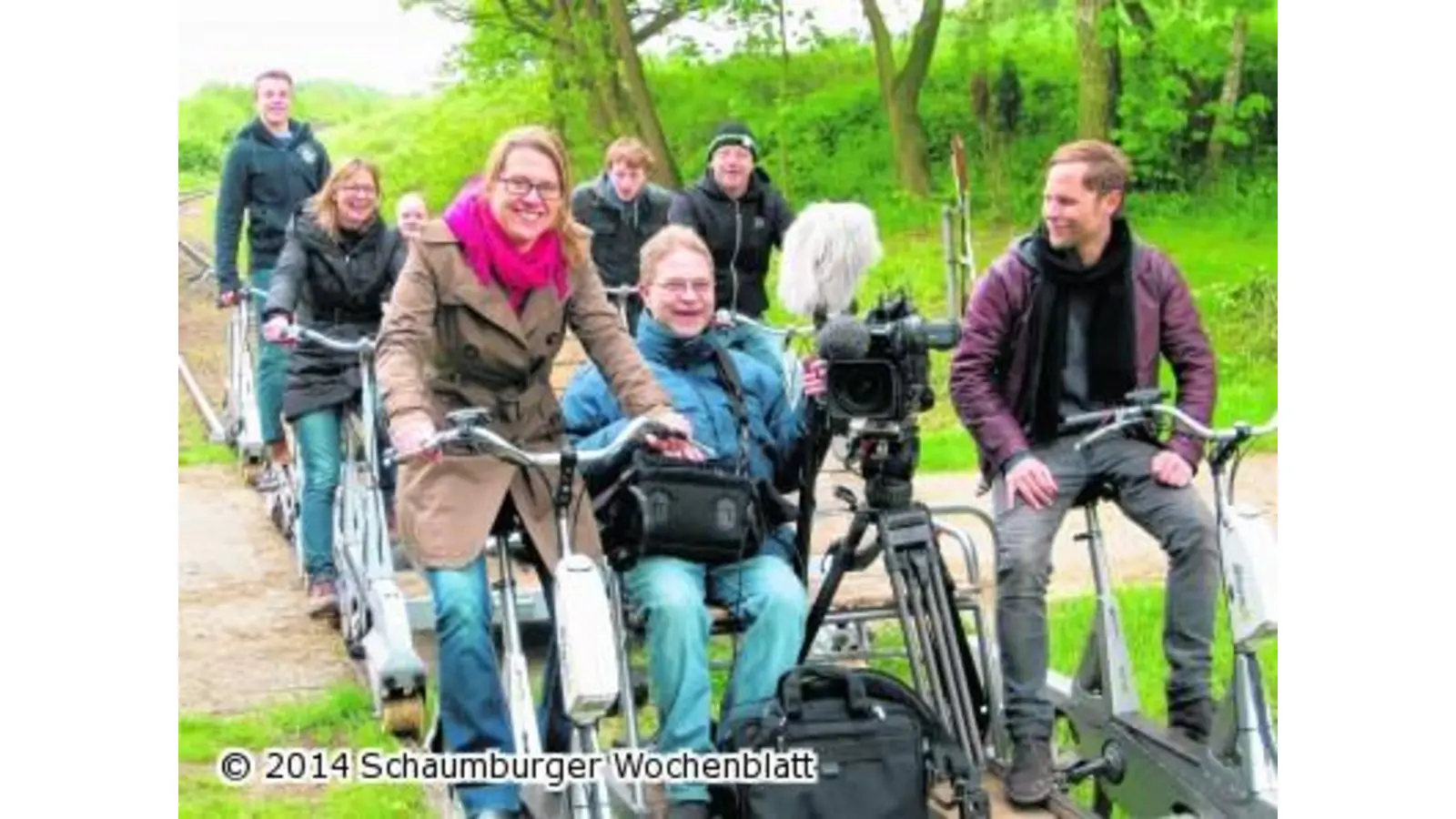 Bitte aufsteigen und los geht es (Foto: ste)