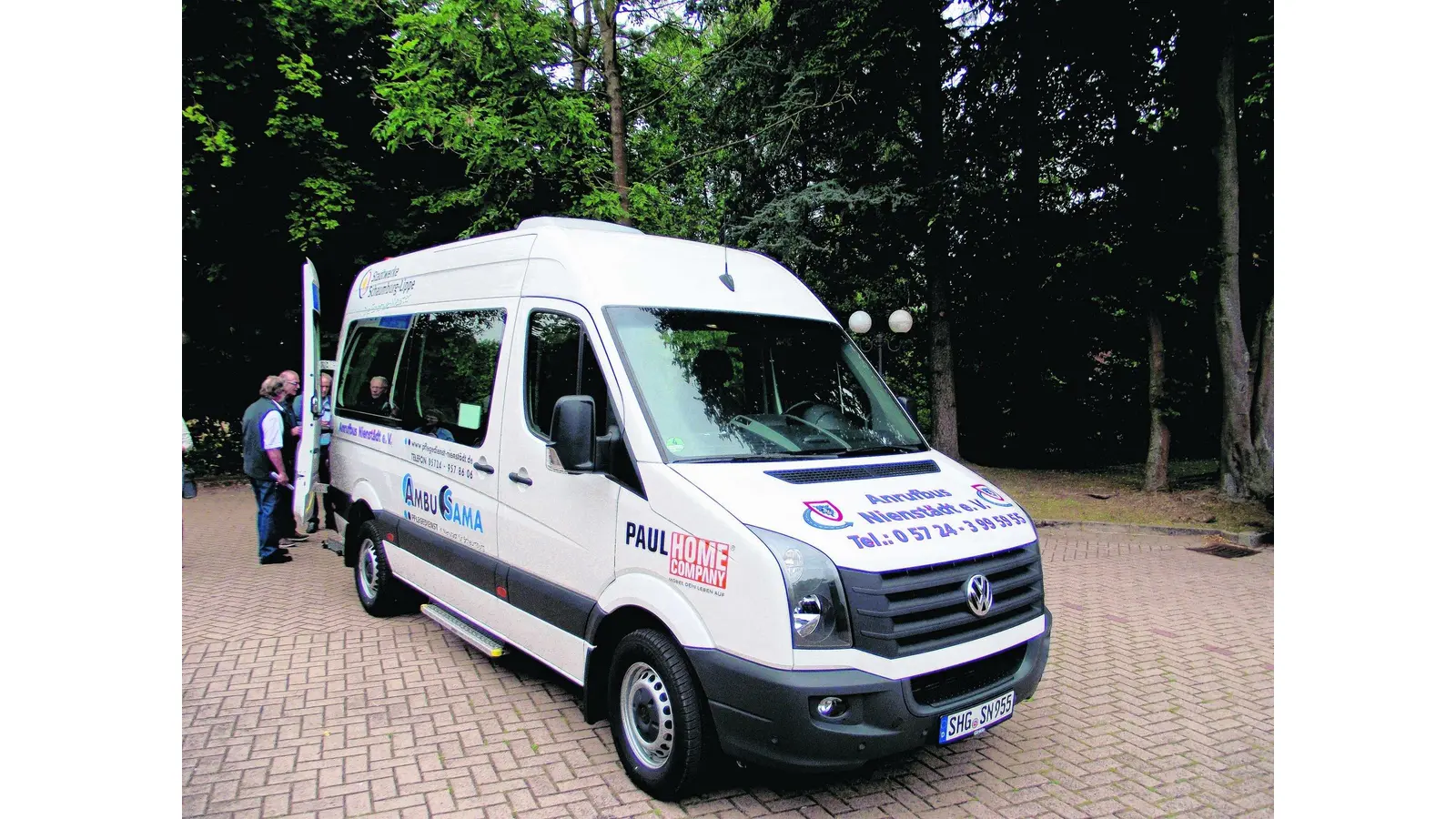 Ein neues Fahrzeug für den Anrufbus Nienstädt (Foto: gr)