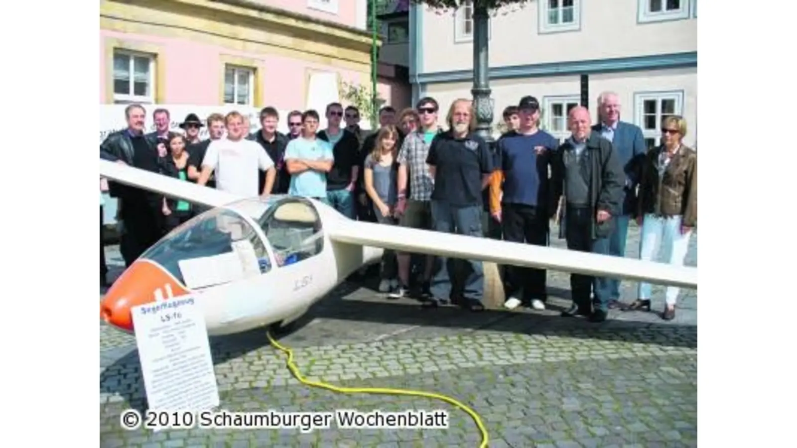 Leistungsfähiger Gleiter für die Segelflug-AG (Foto: hb)