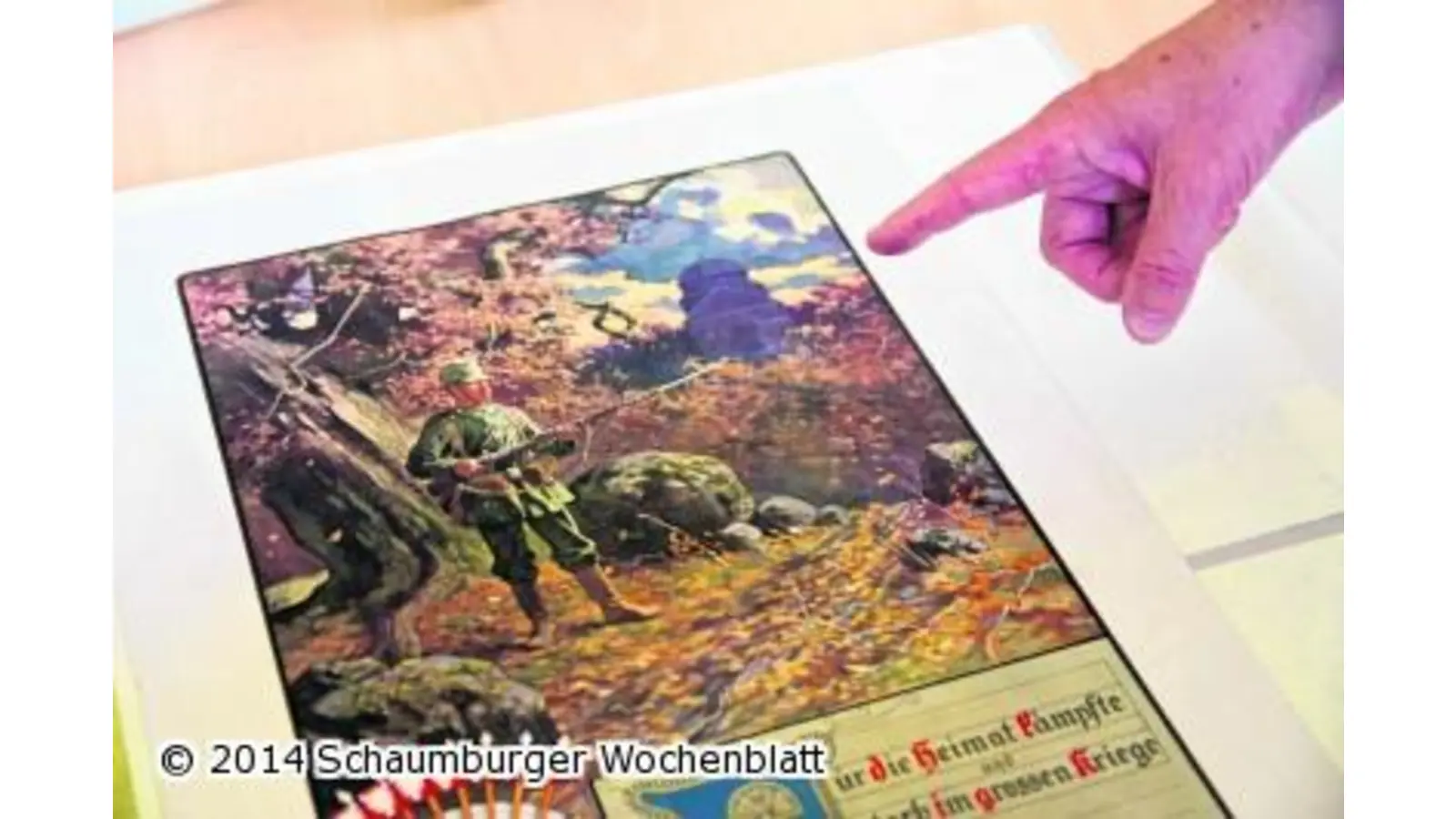 Schaumburg und der erste Weltkrieg (Foto: wa)