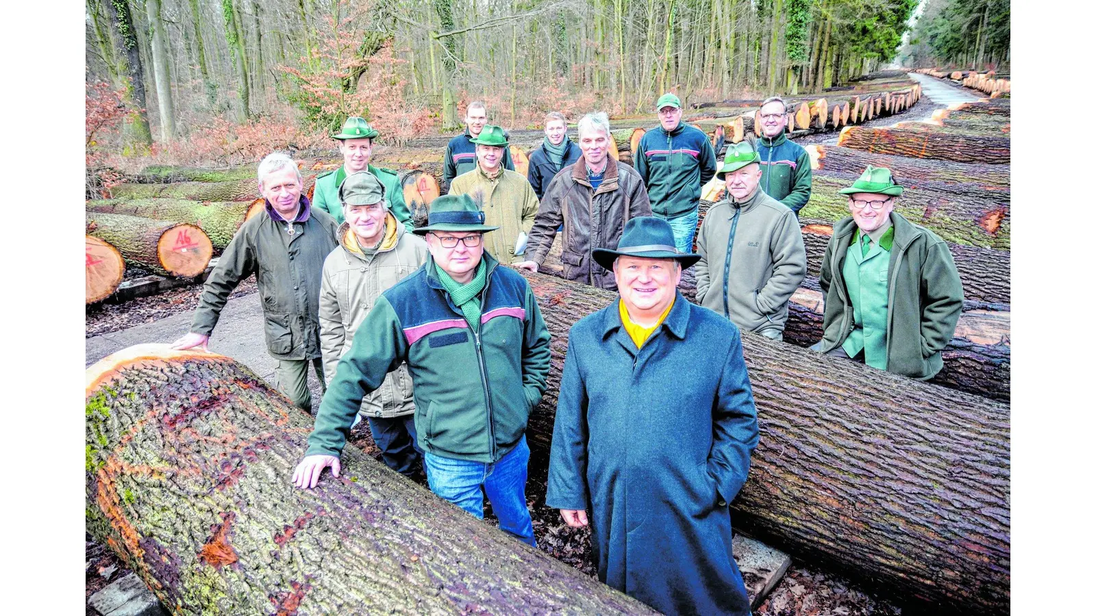 Eichenholz weiter hoch im Kurs (Foto: jh)