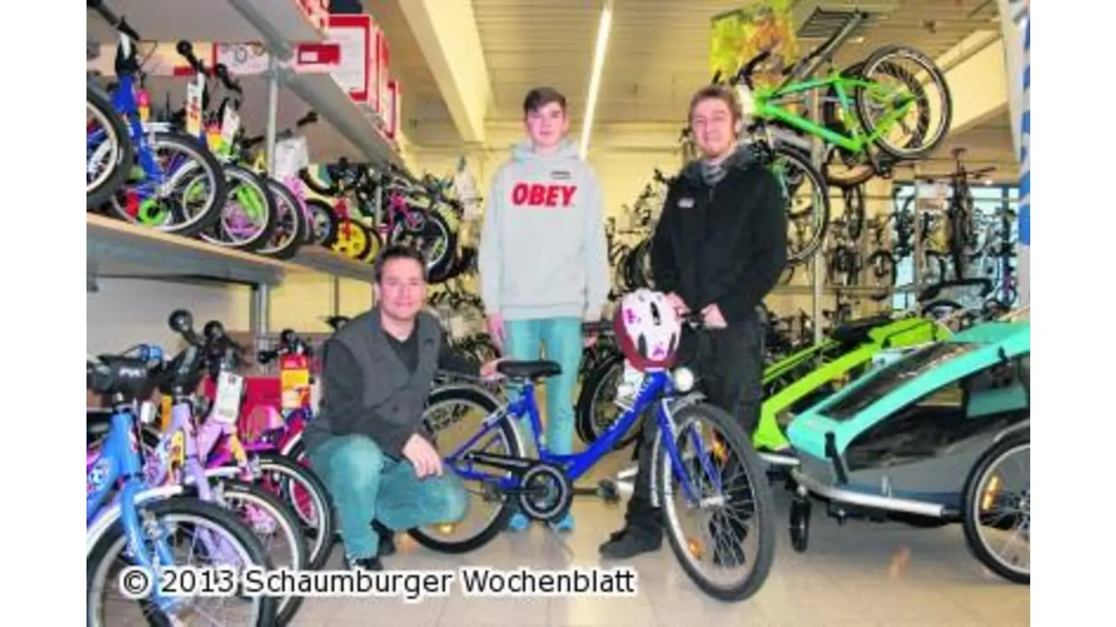 Fahrräder unterm Weihnachtsbaum (Foto: ag)