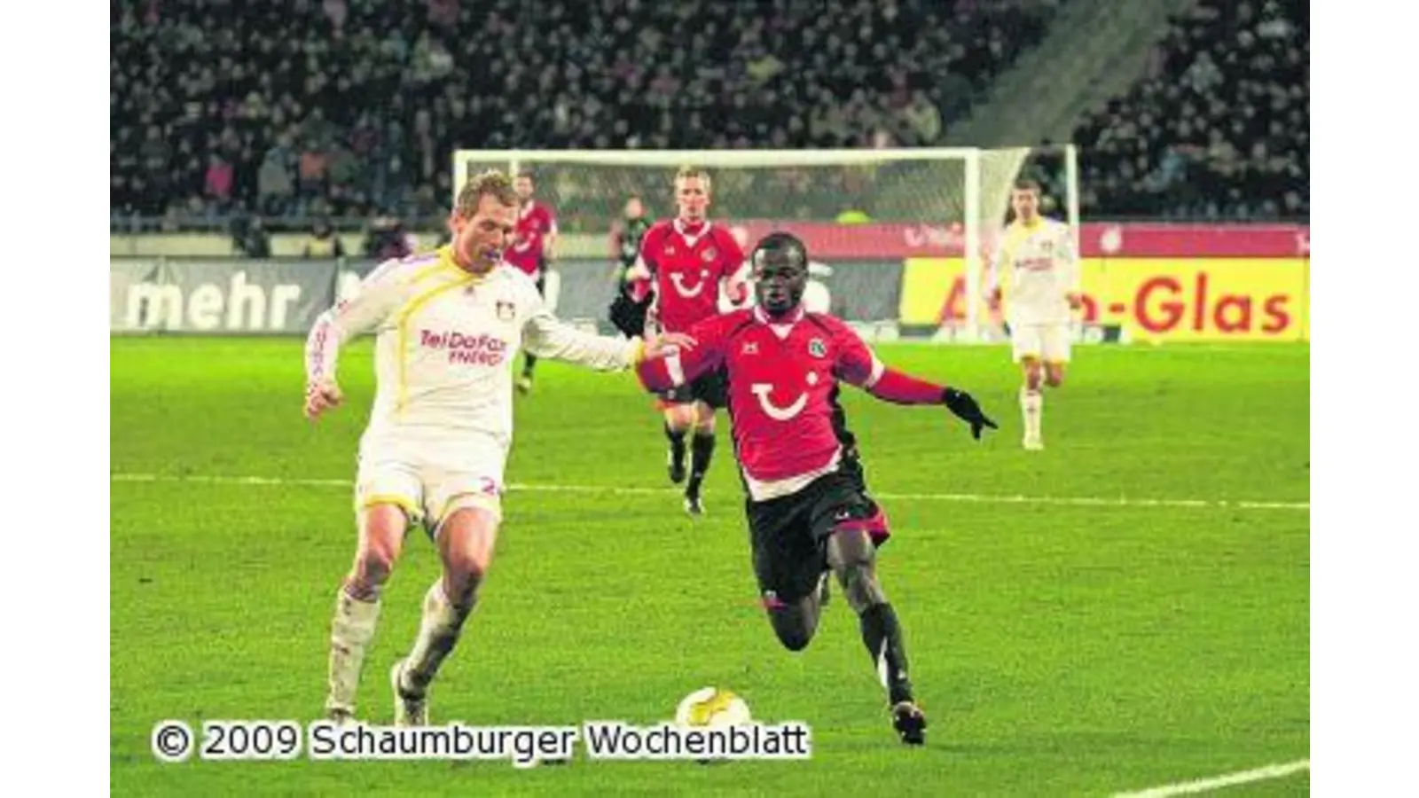 Die Hannoveraner spielen verrückt (Foto: bb)