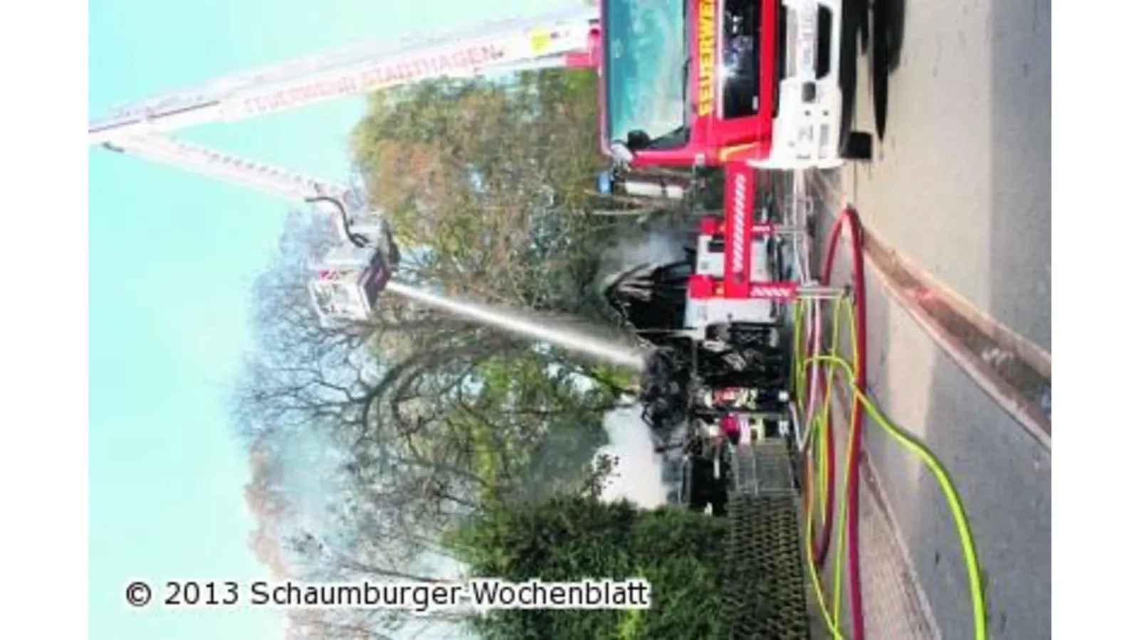 Die Zahl der Brandstiftungen in Stadthagen summiert sich auf neun (Foto: ag)