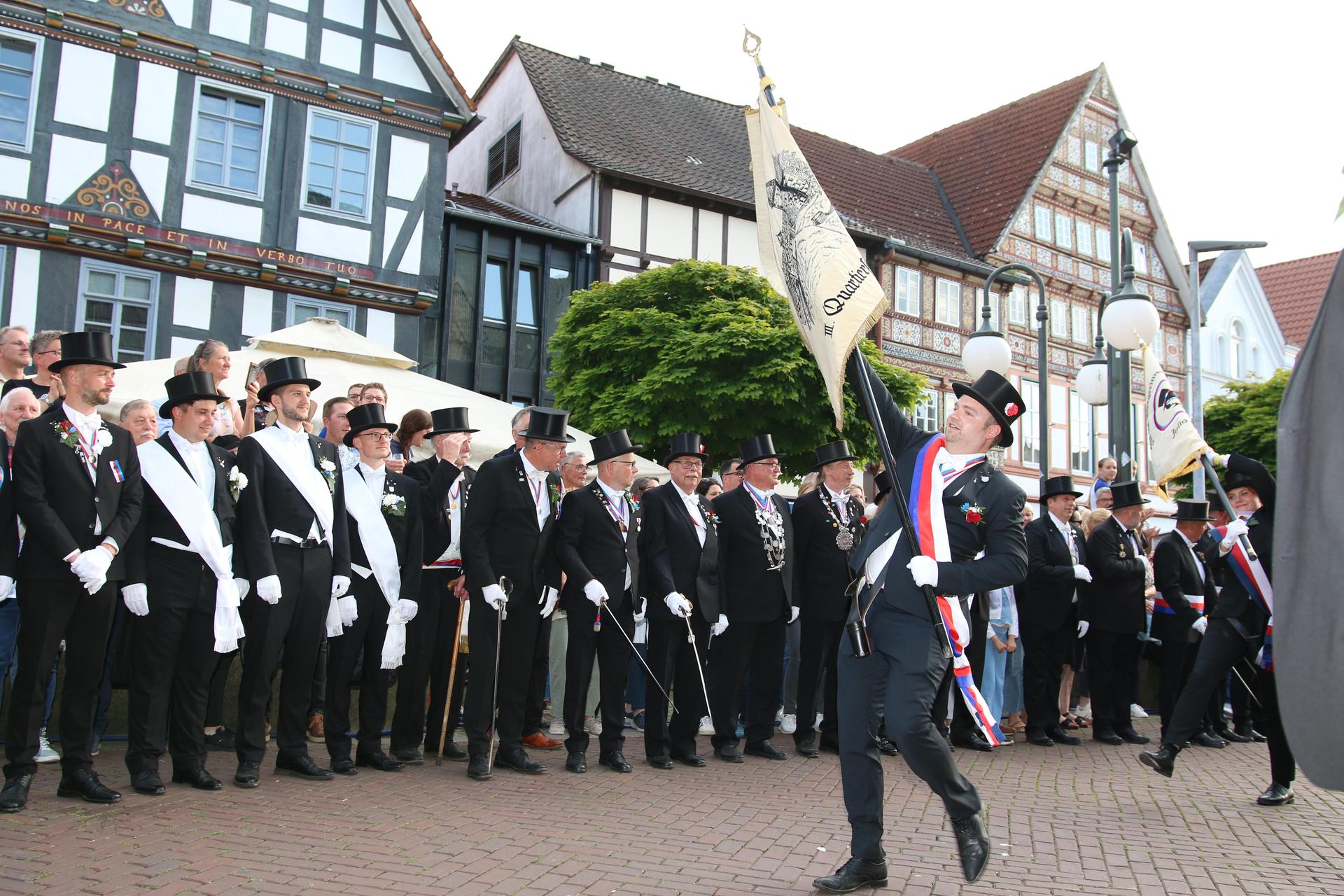 Das Schützenfest in Stadthagen ist am Freitag gestartet.  (Foto: bb)