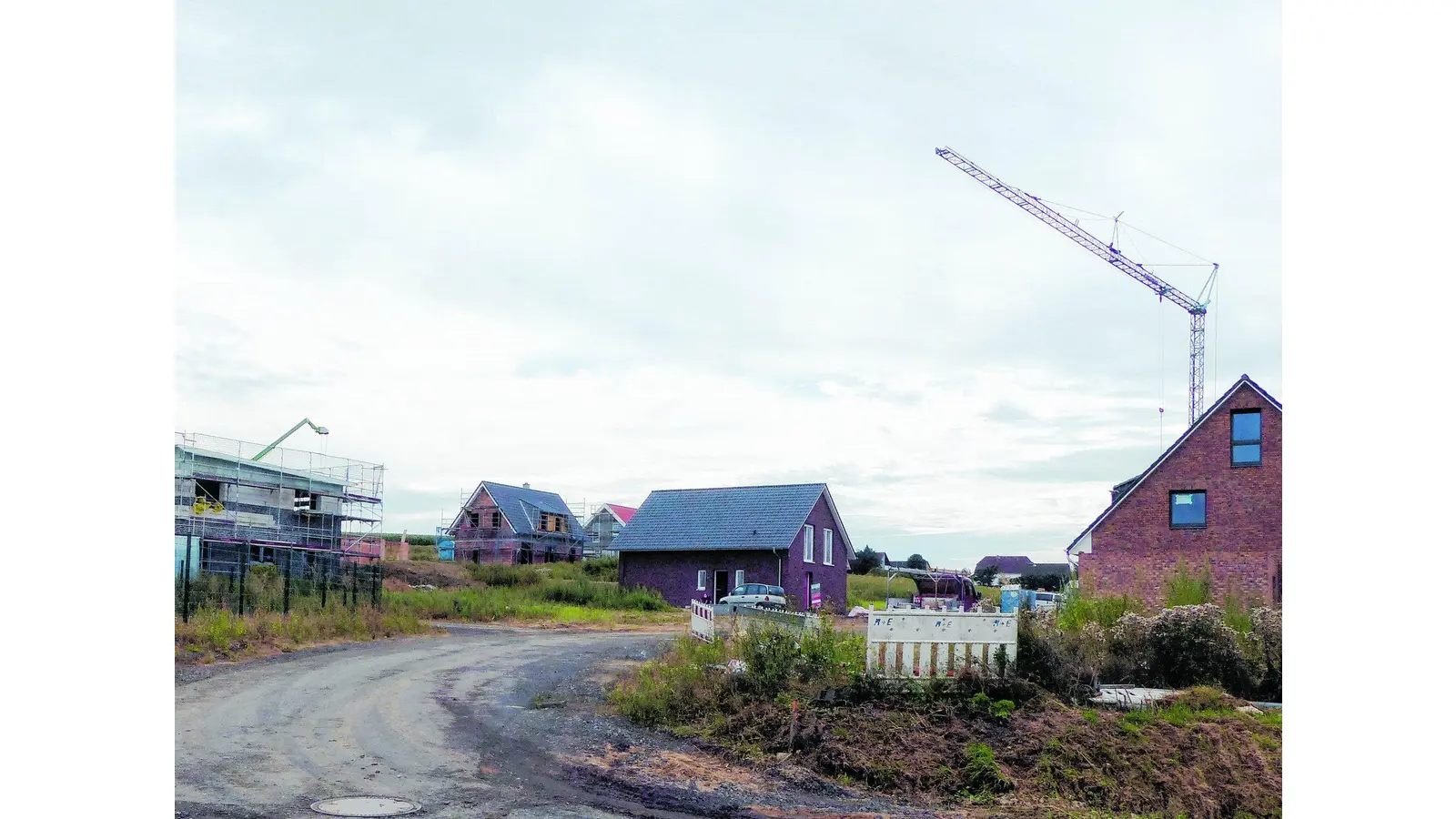 Erstes Haus ist bezogen (Foto: al)