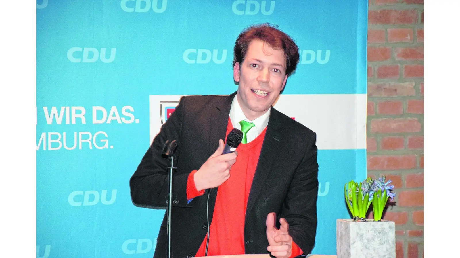 Matthias Wehrung ist weiter CDU-Vorsitzender (Foto: ste)