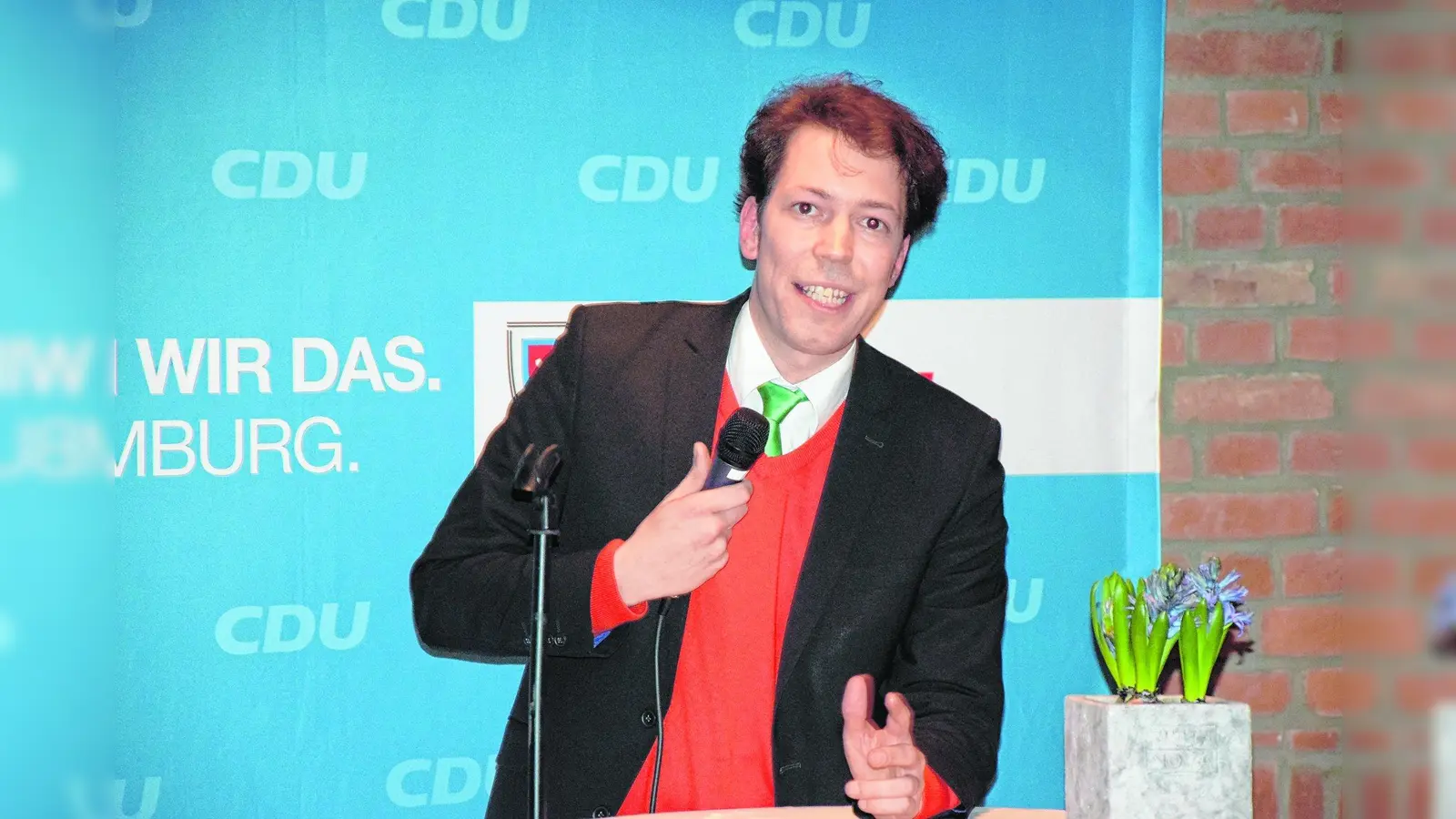 Matthias Wehrung ist weiter CDU-Vorsitzender (Foto: ste)