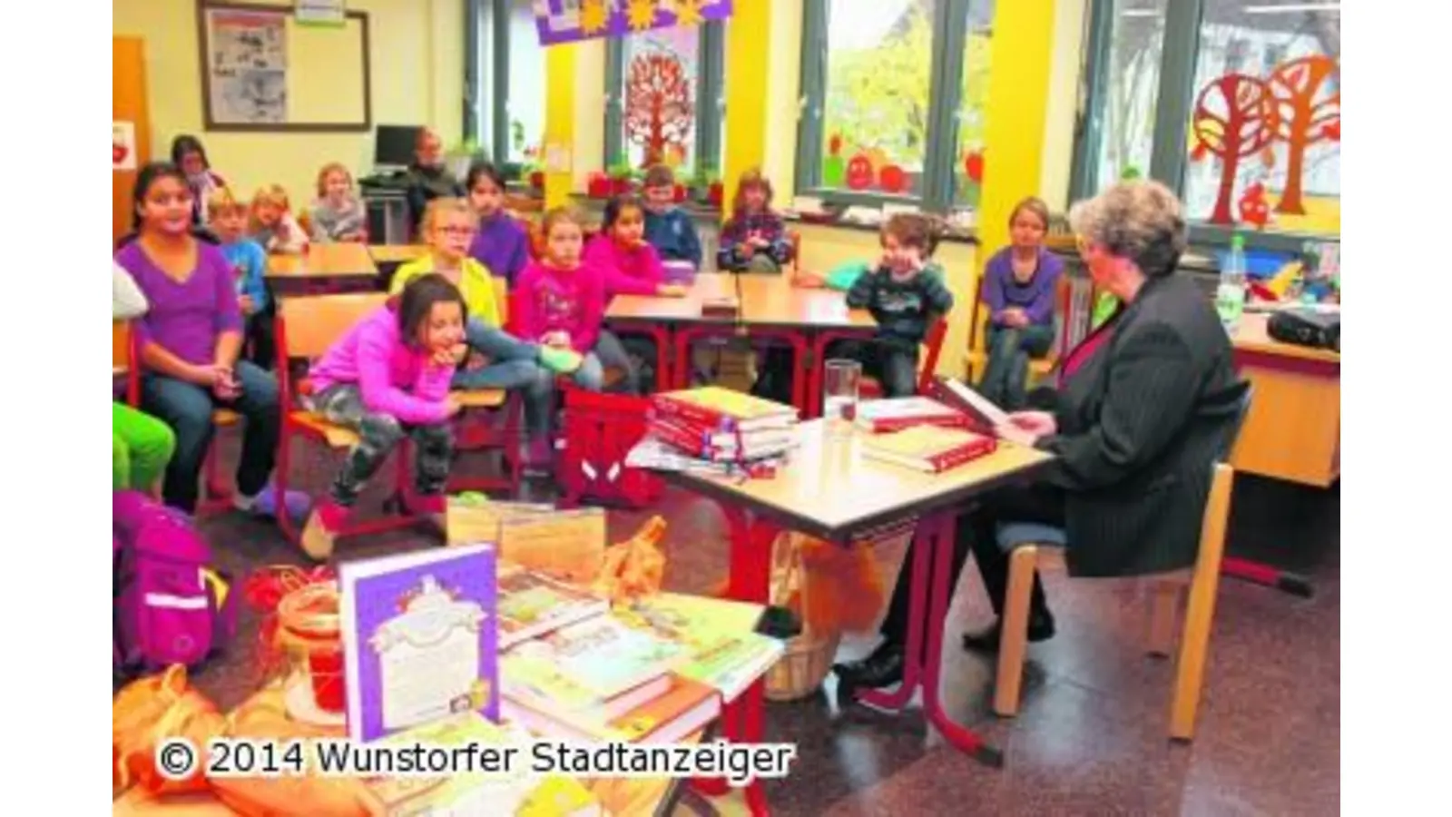Lesepaten erzählen vom Ritter Trenk (Foto: tau)
