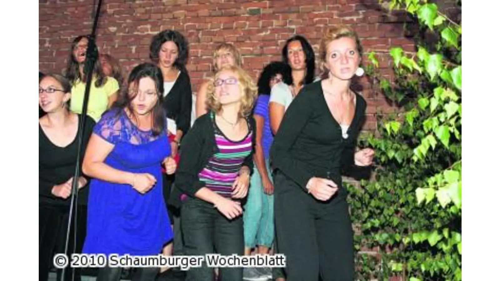 Ein sehr fröhlicher Gottesdienst und ein schwungvolles Konzert (Foto: bb)