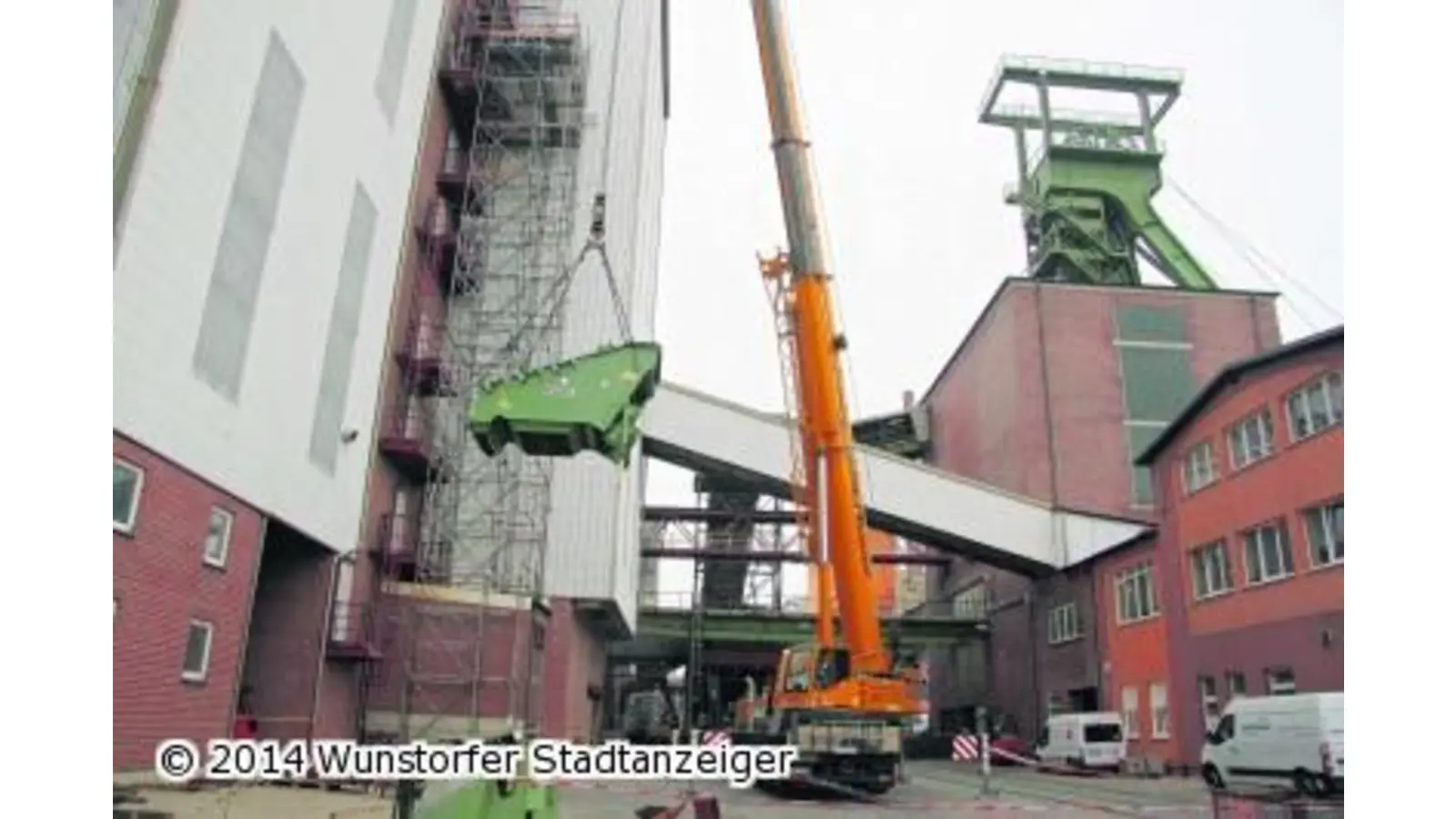 Großreparaturen in der Betriebspause (Foto: gi)