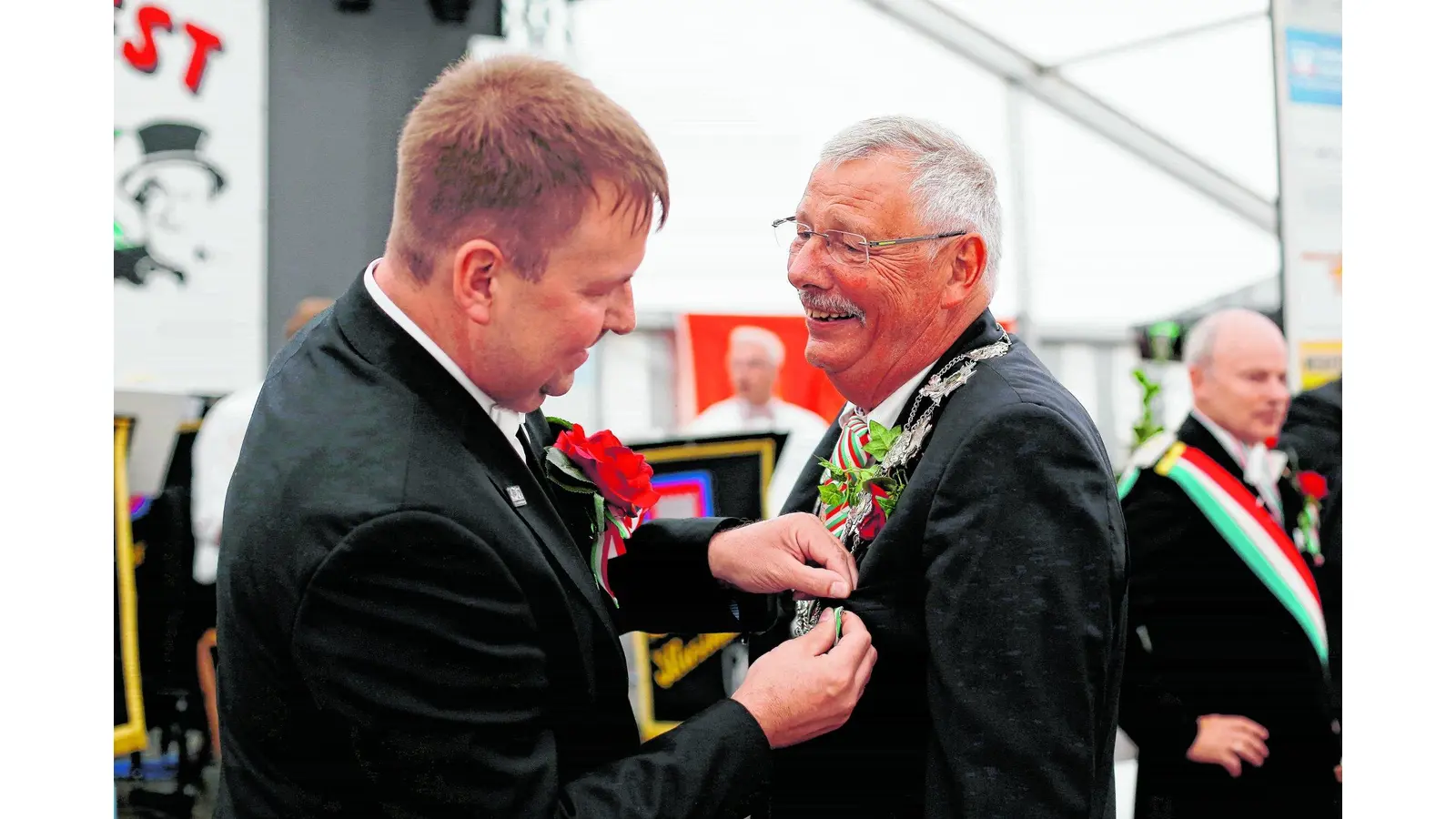 Karl-Heinz Schlüter schießt sich an die Spitze (Foto: jl)