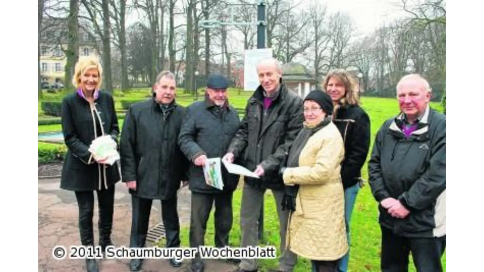 Die Fitnesstour im Kurpark ist wie ein Spaziergang mit Leib und mit Seele (Foto: red)