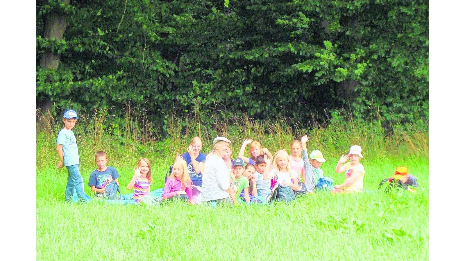 Aktion Kunst in der Natur (Foto: red)