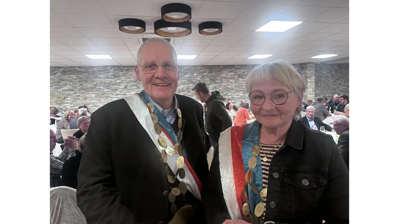 Die Wahl fiel schließlich auf Annegret Busch als Grünkohlkönigin und Ulrich Spannuth als Grünkohlkönig. (Foto: privat)