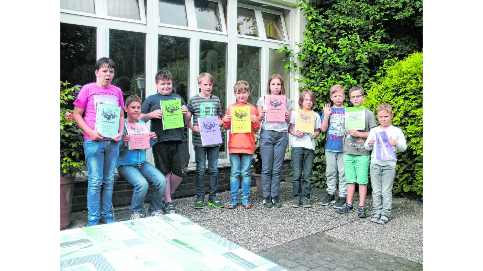 Siedlergemeinschaft mit Ferienspaßkegeln (Foto: ds)