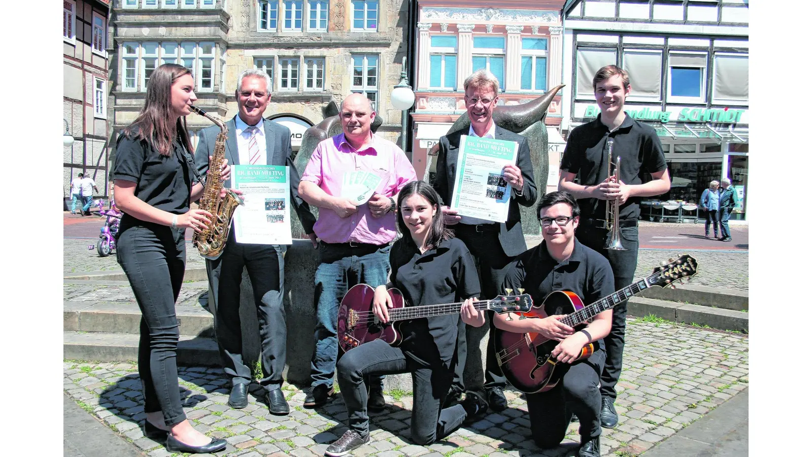 Stadthagen wird drei Tage Big-Band-Zentrum (Foto: bb)