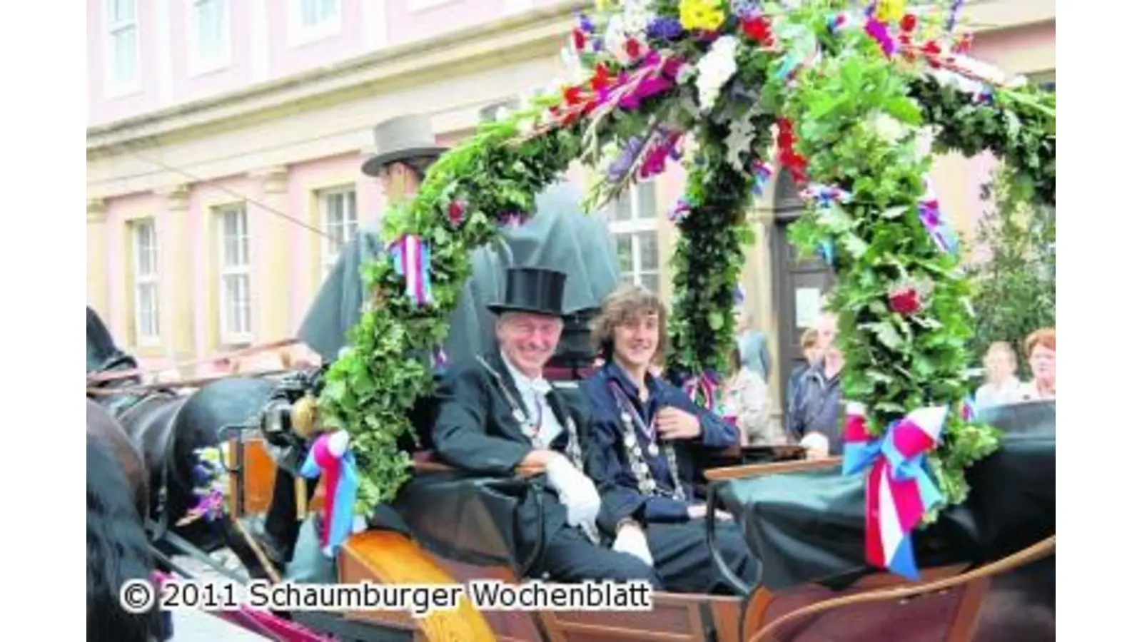 Festumzug zum Abschluss des Volksfestes (Foto: red)