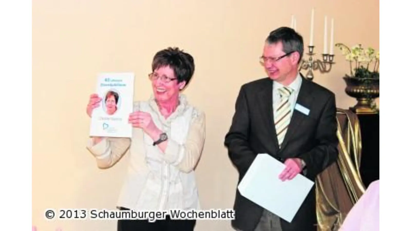 Einem Betrieb ein Leben lang treu geblieben (Foto: red)