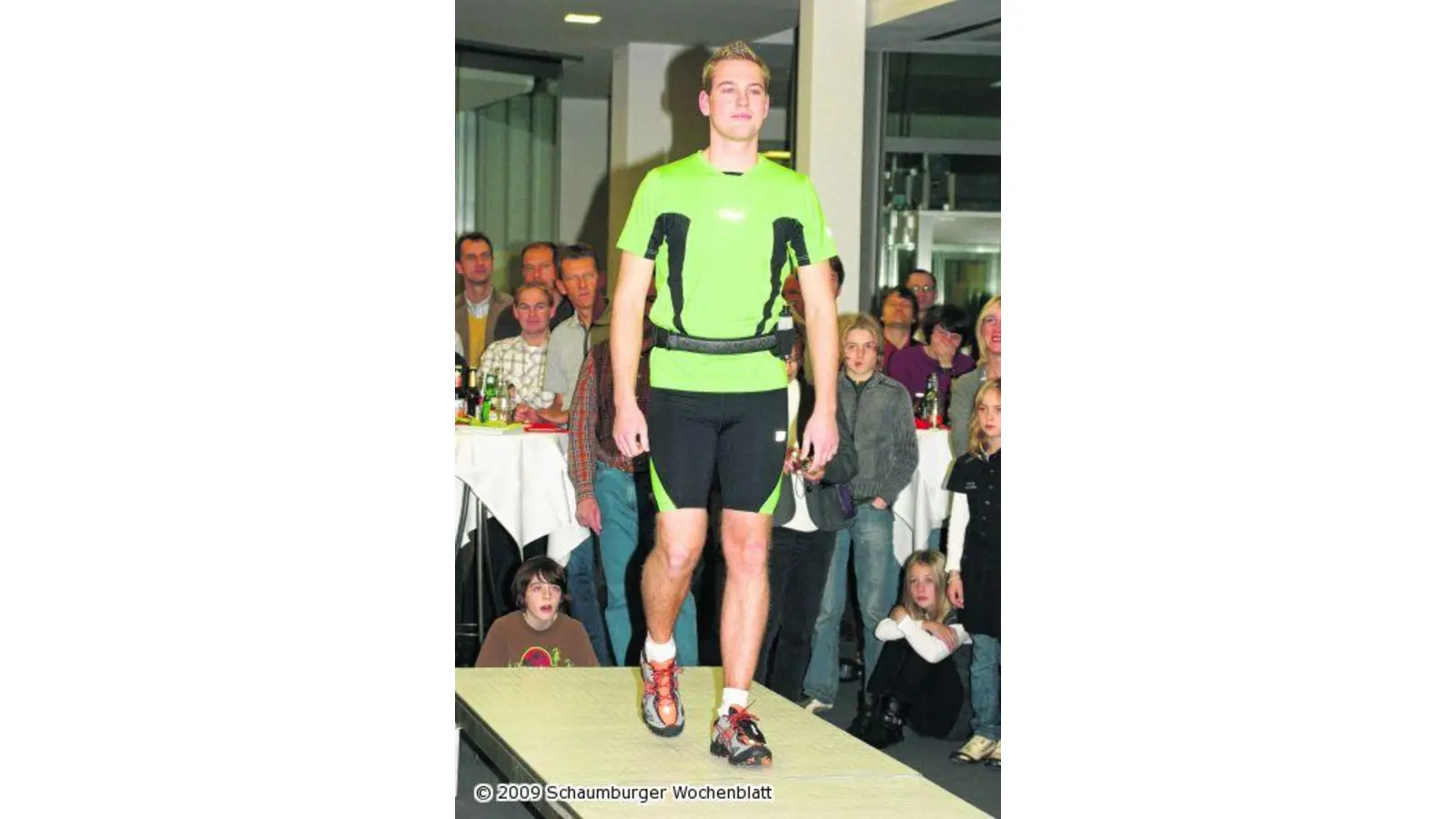 Models und Modenschau statt Vortrag (Foto: bb)