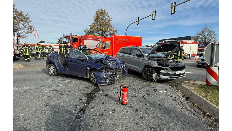 Die Unfallstelle auf der B65/AS Bad Nenndorf. (Foto: privat)