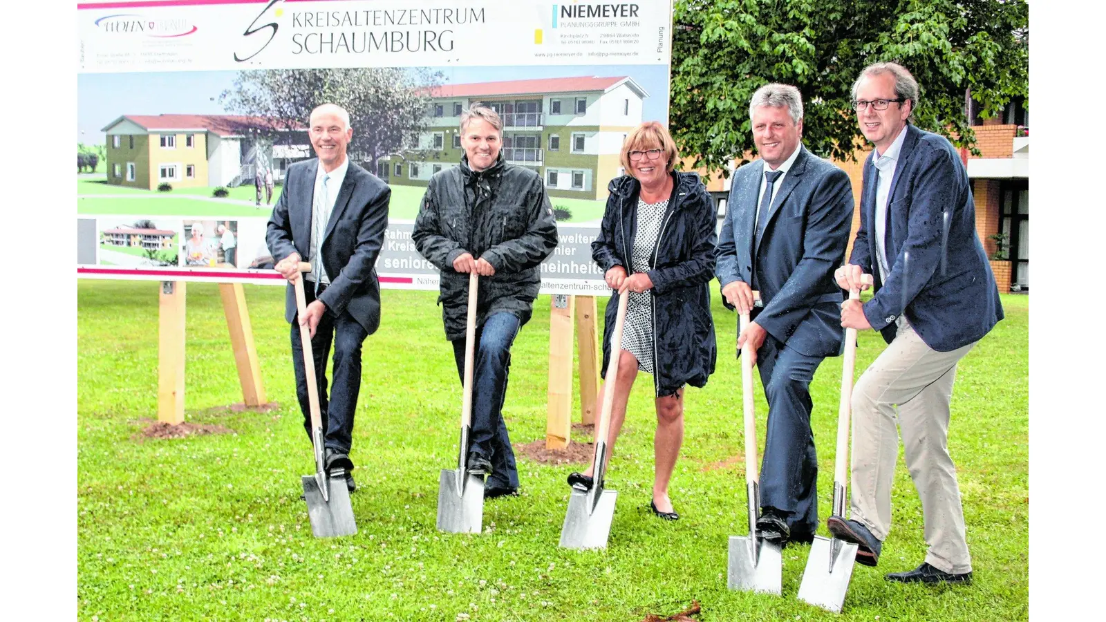 Spatenstich für seniorengerechte Wohnungen (Foto: red)