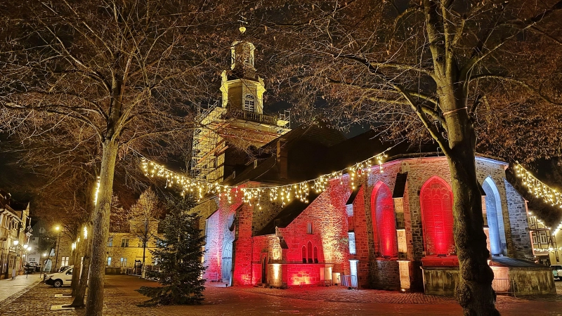 In der St. Nikolai-Kirche wird die „Wärmeoase” angeboten und am 15. Dezember eine große Weihnachtsfeier. (Foto: ste)