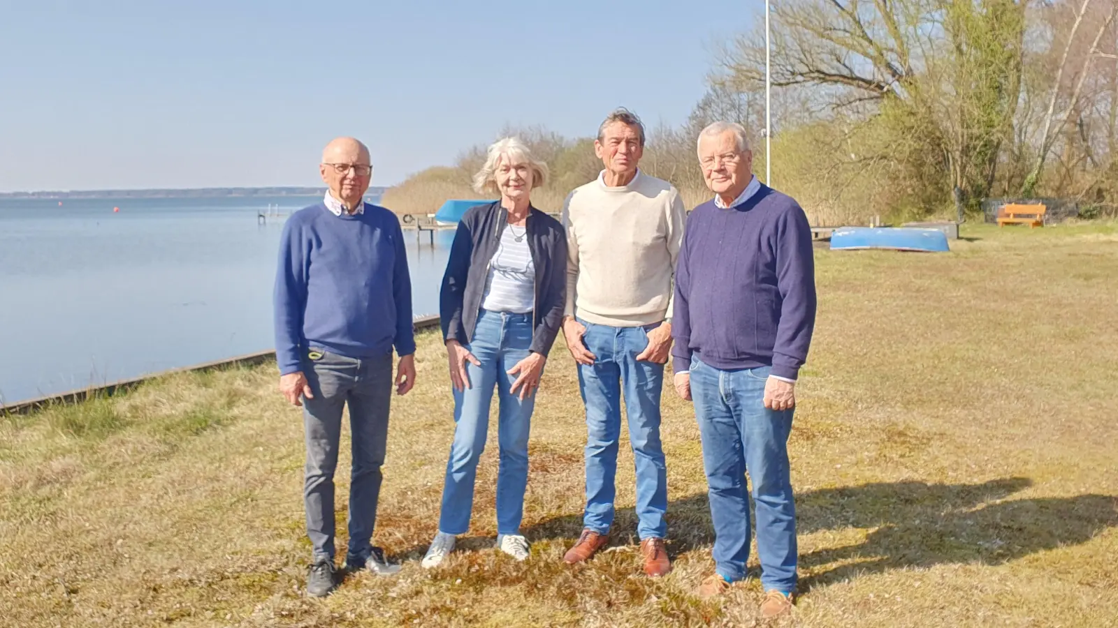 Der Vorstand (v.li.): Wilhelm Bredthauer, Ursula Müller-Krahtz, Ernst Greten und Ulrich Kuntze. (Foto: privat)