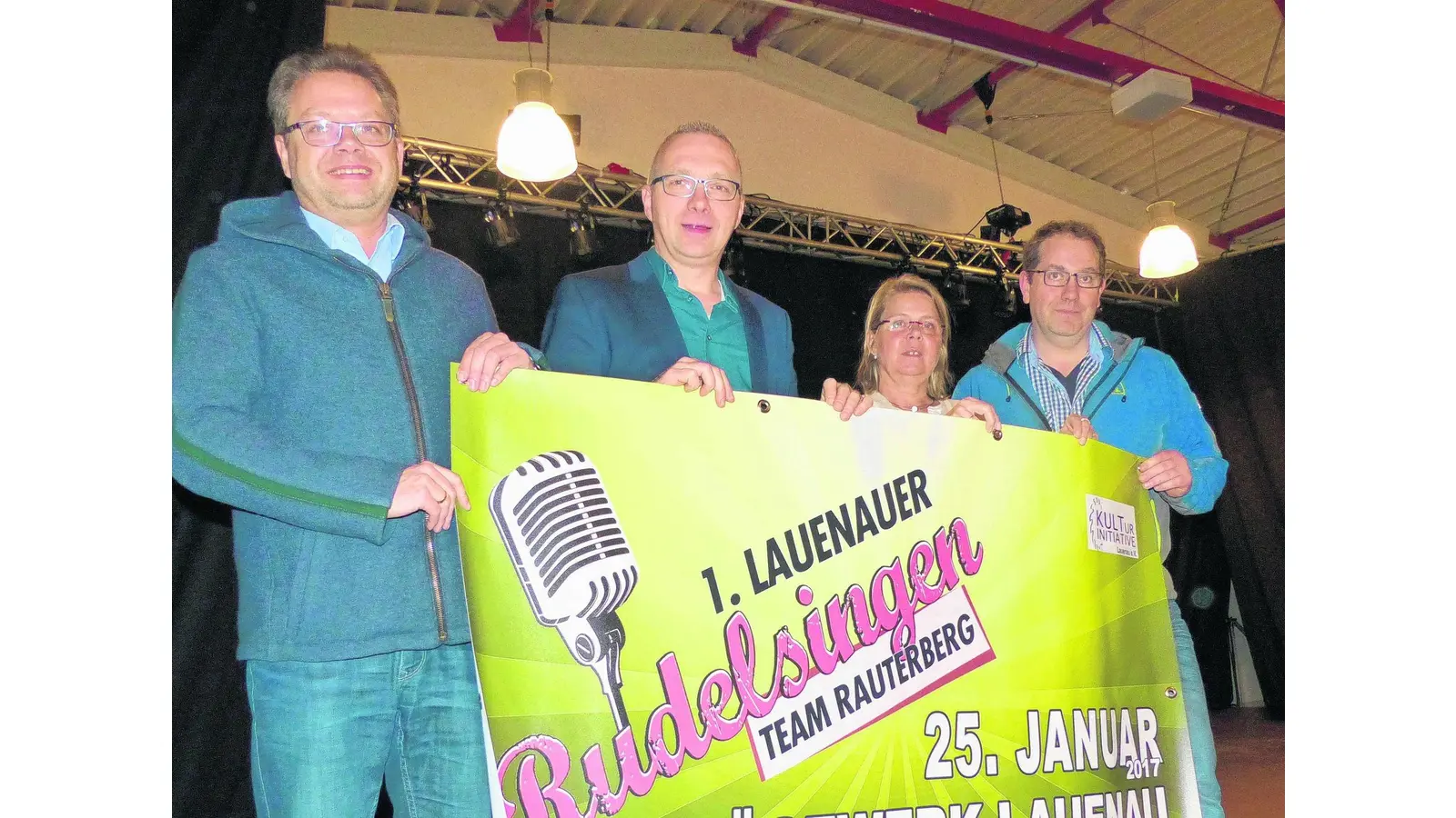 Schon über 400 Leute wollen im Rudel singen (Foto: al)