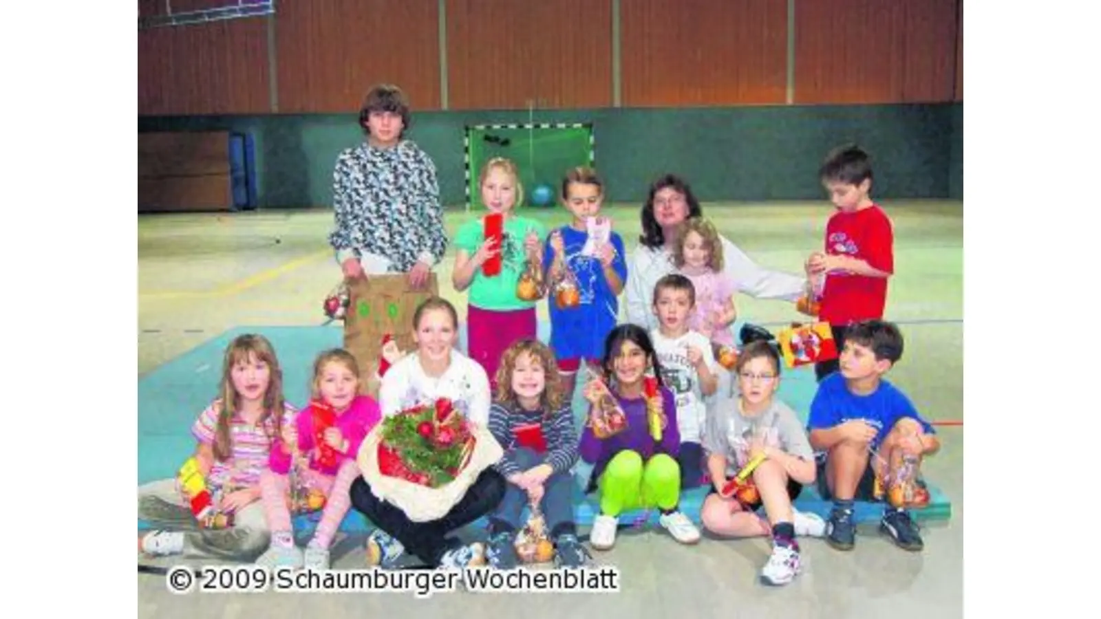 Weihnachtsfeier bei den Turnkindern (Foto: red)