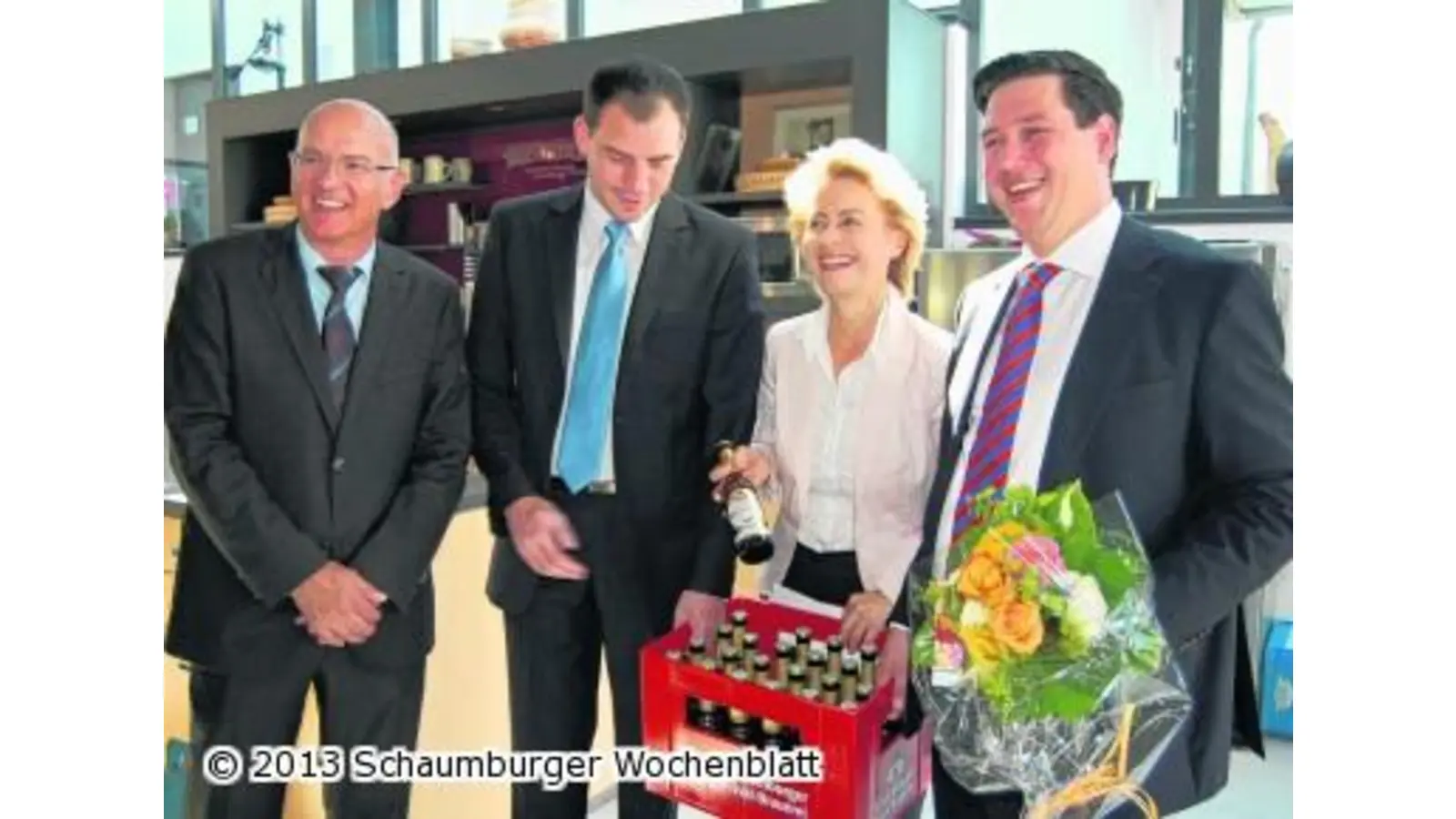 Arbeitsministerin besucht Bückeburger Vorzeigebetrieb (Foto: red)