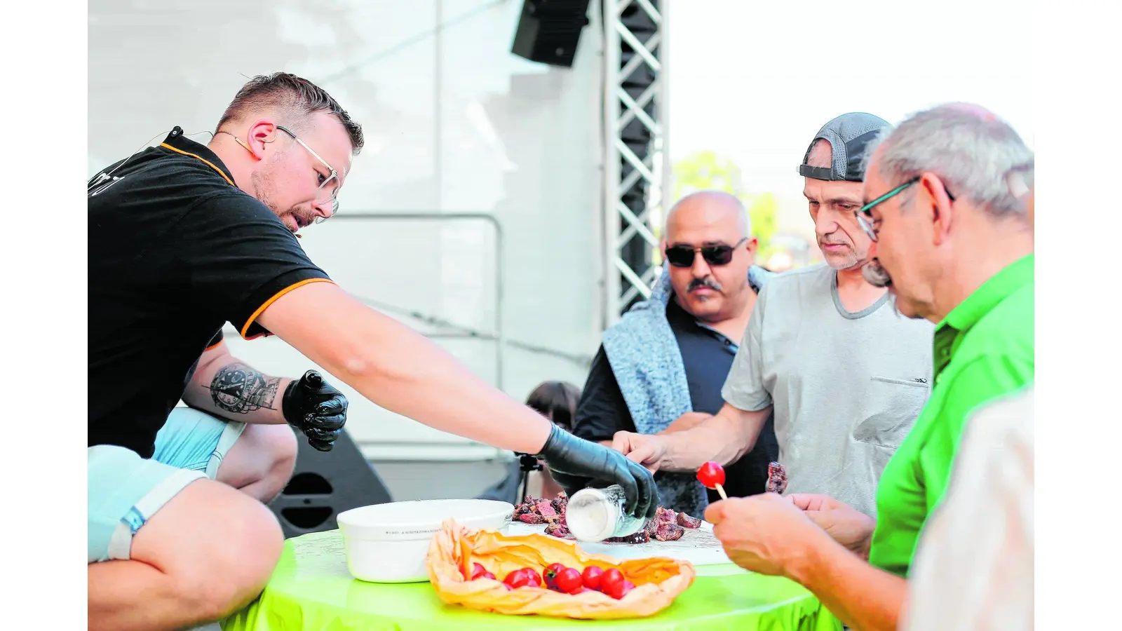 Gourmetfest lässt die Besucher schwitzen (Foto: jl)