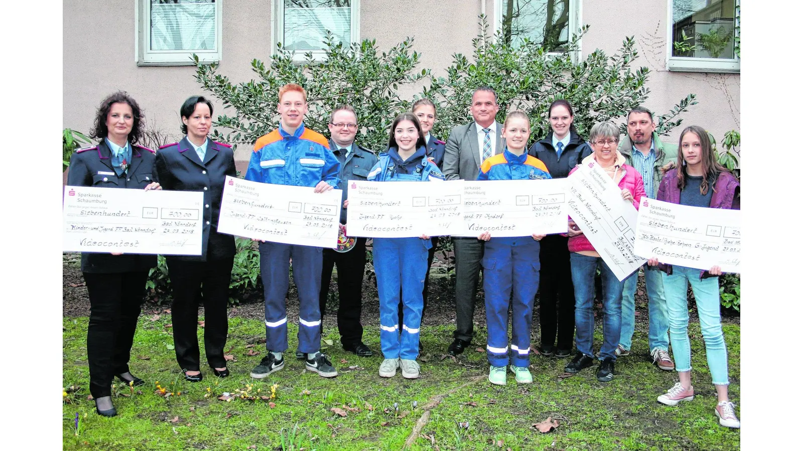 Video-Dreh bringt allen Gruppen 700 Euro ein (Foto: bb)