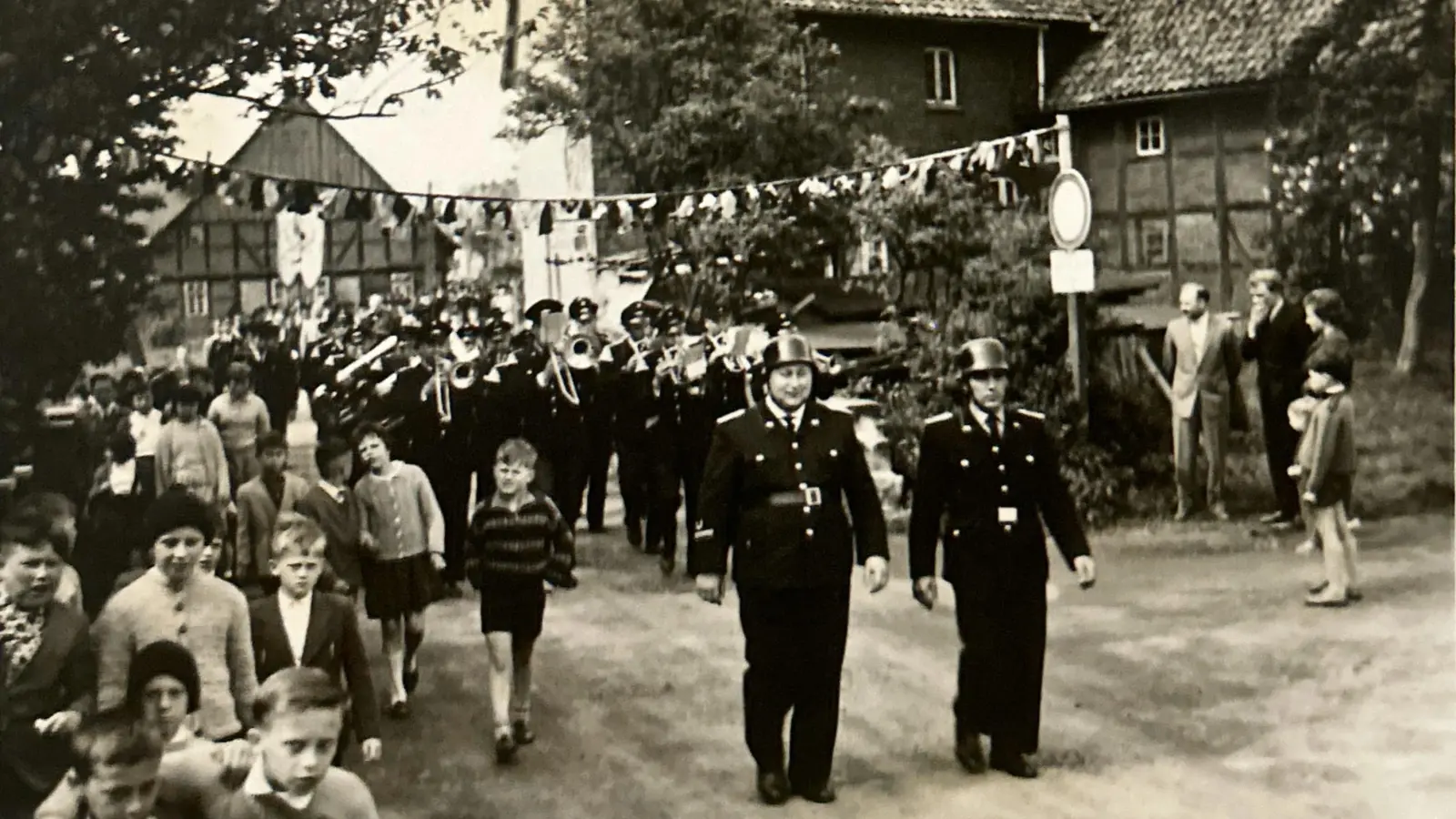 Aus dem Archiv der Lindhorster Feuerwehr. (Foto: privat)