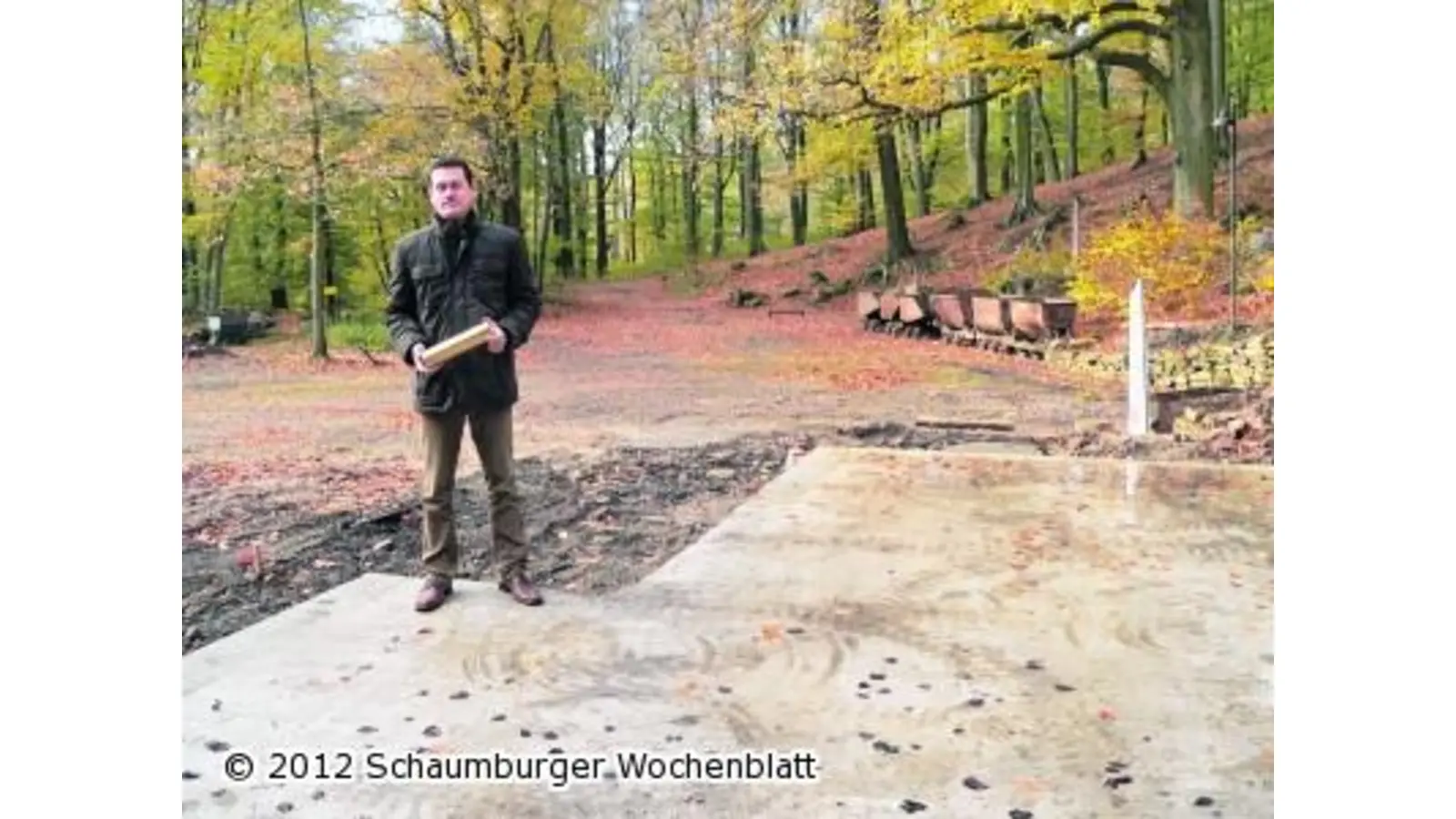 Keine Zeit für die Grundsteinlegung (Foto: al)