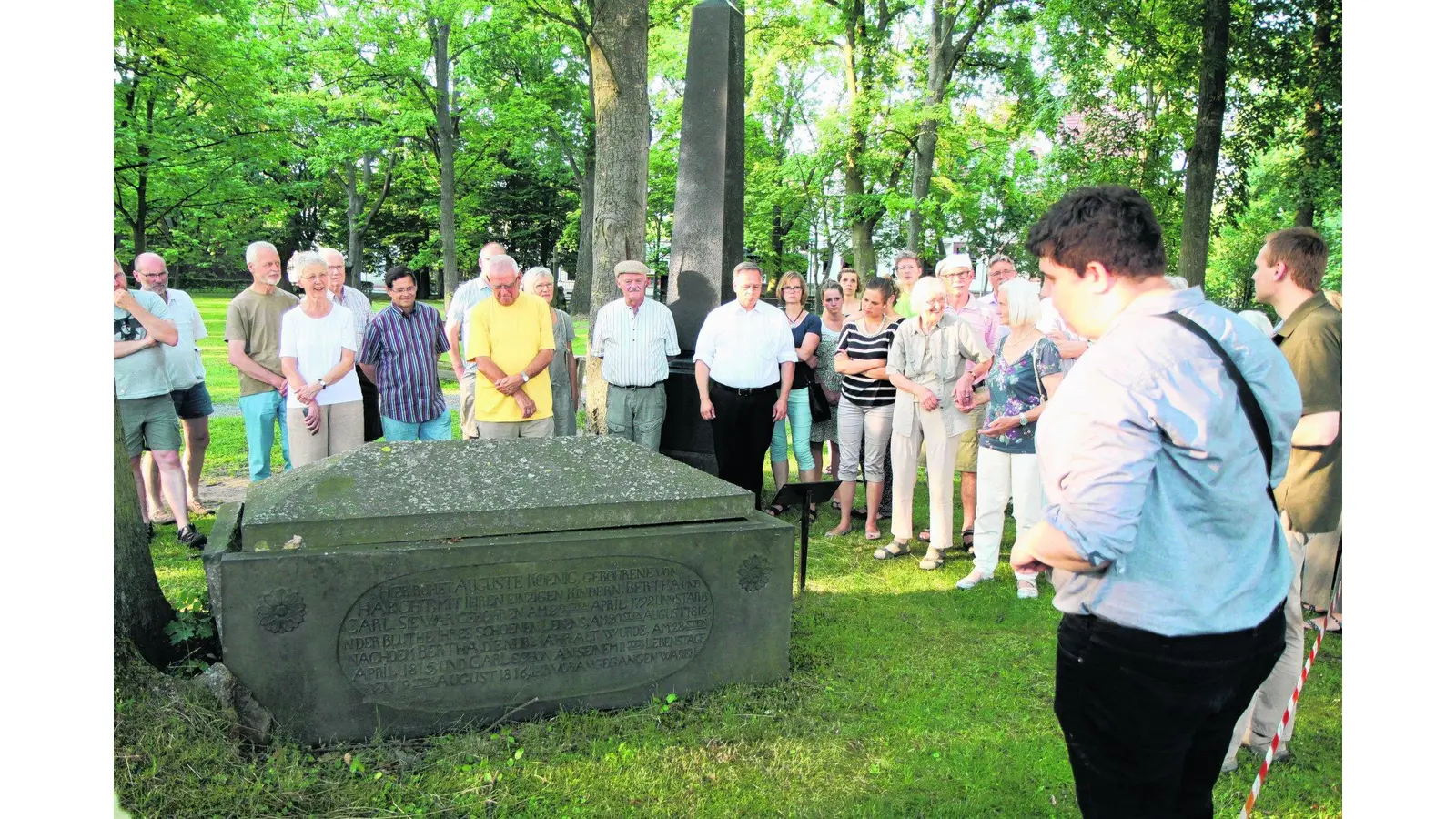 Letzte Ruhestätte bedeutender Stadthäger (Foto: red)