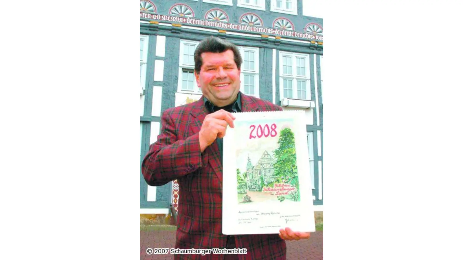 Kunstkalender von Wolfgang Heisecke (Foto: wtz)