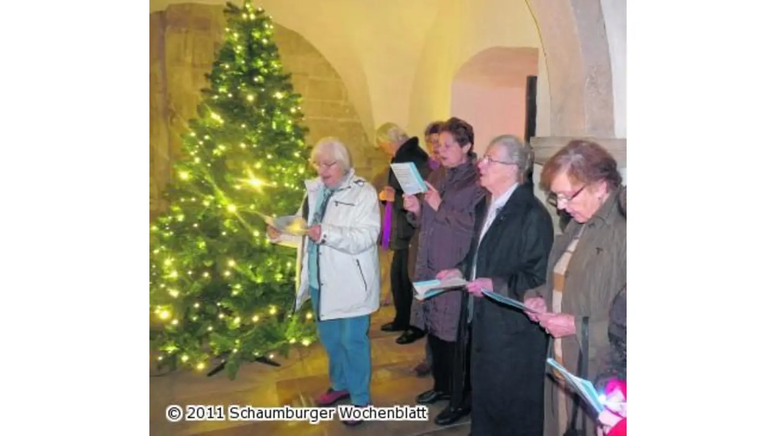 Weihnachtslieder im Kreuzgang (Foto: red)