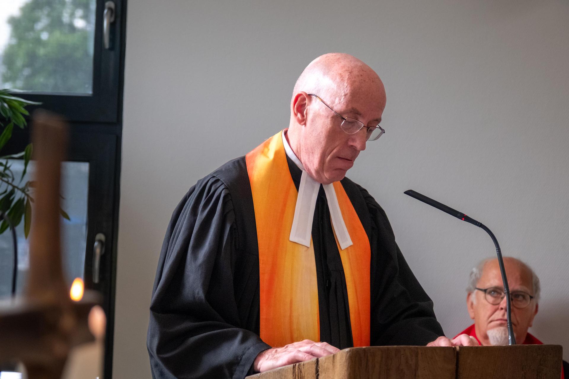 Feierlichkeiten zu 50 Jahre Gemeinde St. Johannes: Pastor Claus-Carsten Möller. (Foto: privat)