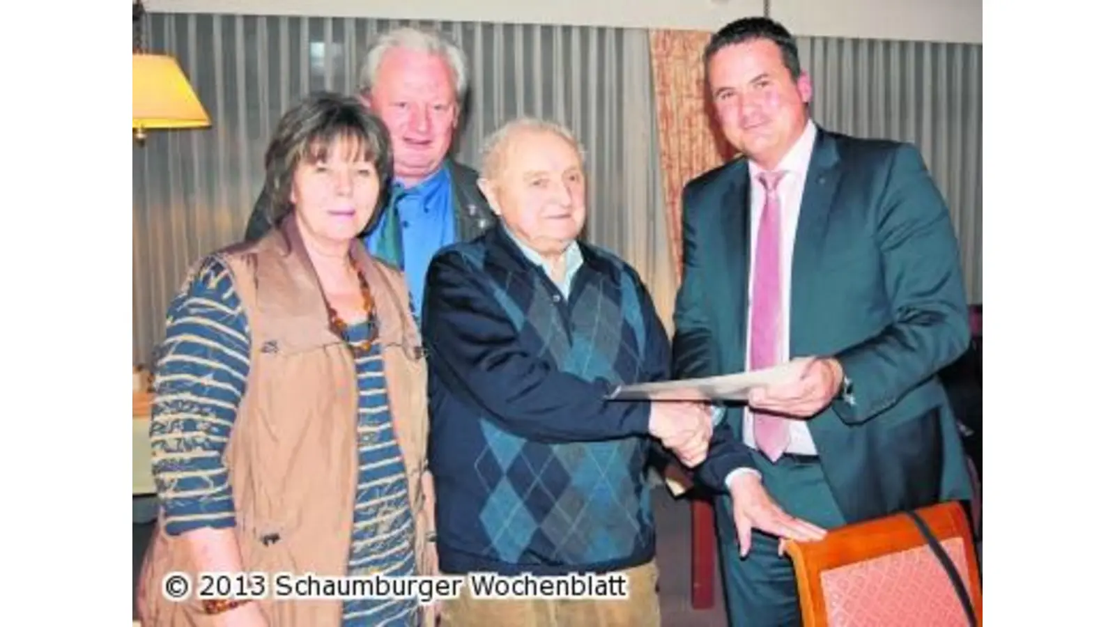 CDU Schaumburg ehrt Karl Büthe (Foto: red)