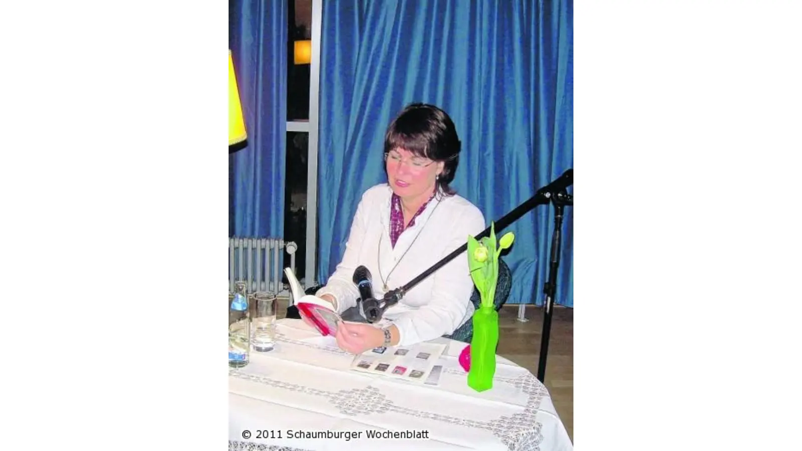 Vor der Tagesschau wird es noch gemütlich (Foto: sowi)