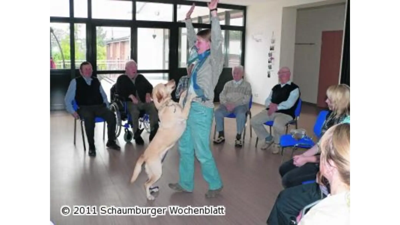 Schon fünf Tage in der Tagespflege (Foto: al)