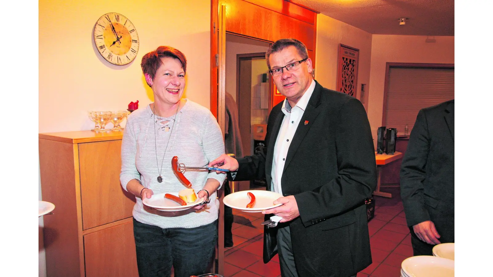 Stimmungsvoller Empfang (Foto: red)
