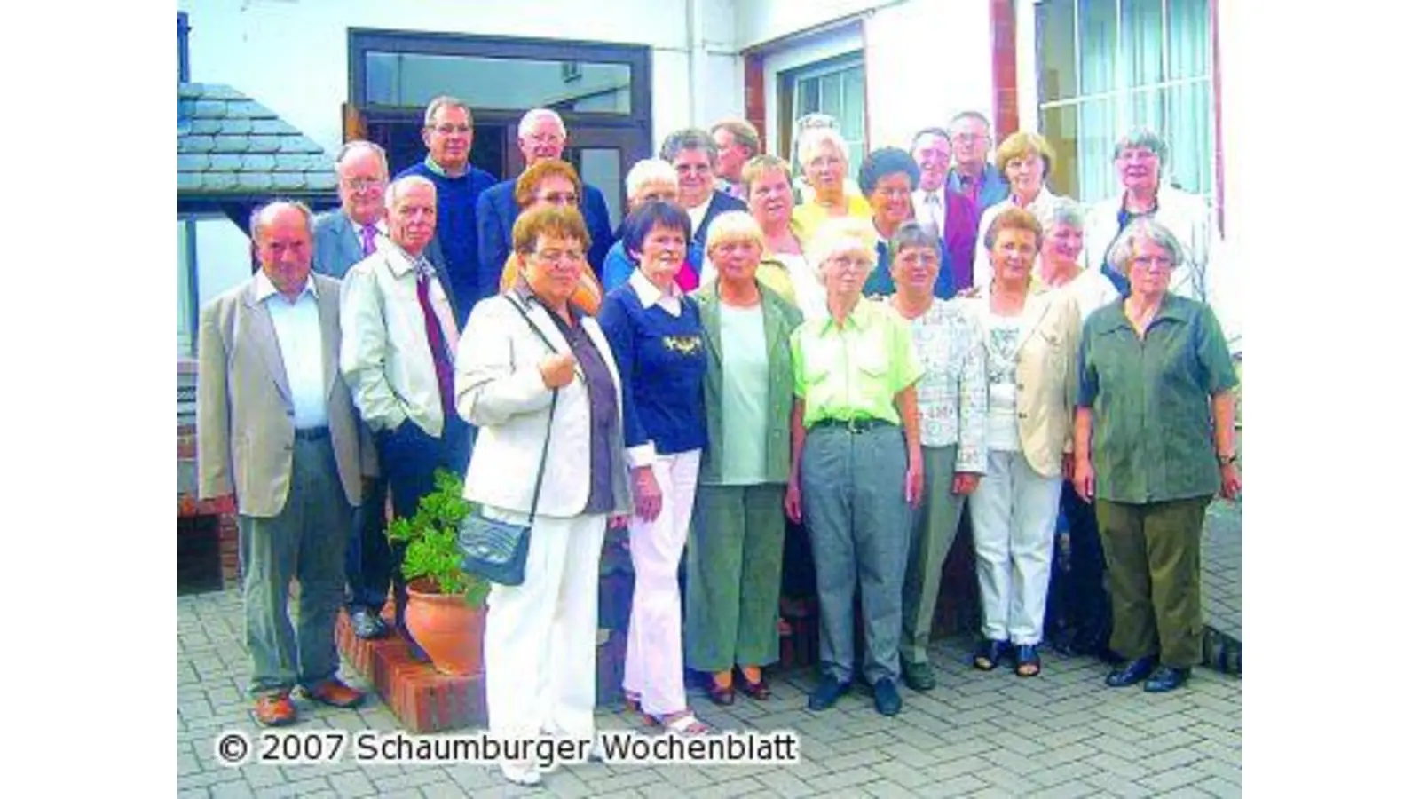 Lebhafte Erinnerung an die Schule (Foto: wm)
