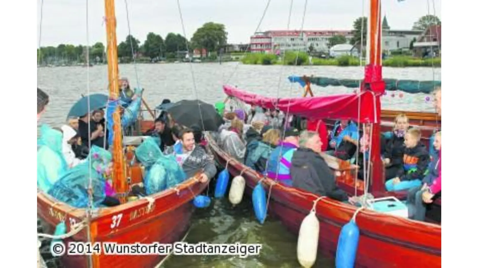 Mit guter Laune dem Regen getrotzt (Foto: tau)